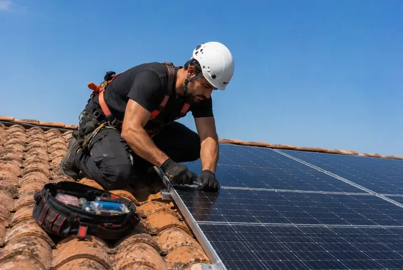 Maintenance et monitoring de panneaux solaires à Jau-Dignac-et-Loirac
