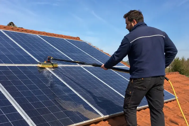 Nettoyage et entretien de panneaux solaires à Jau-Dignac-et-Loirac